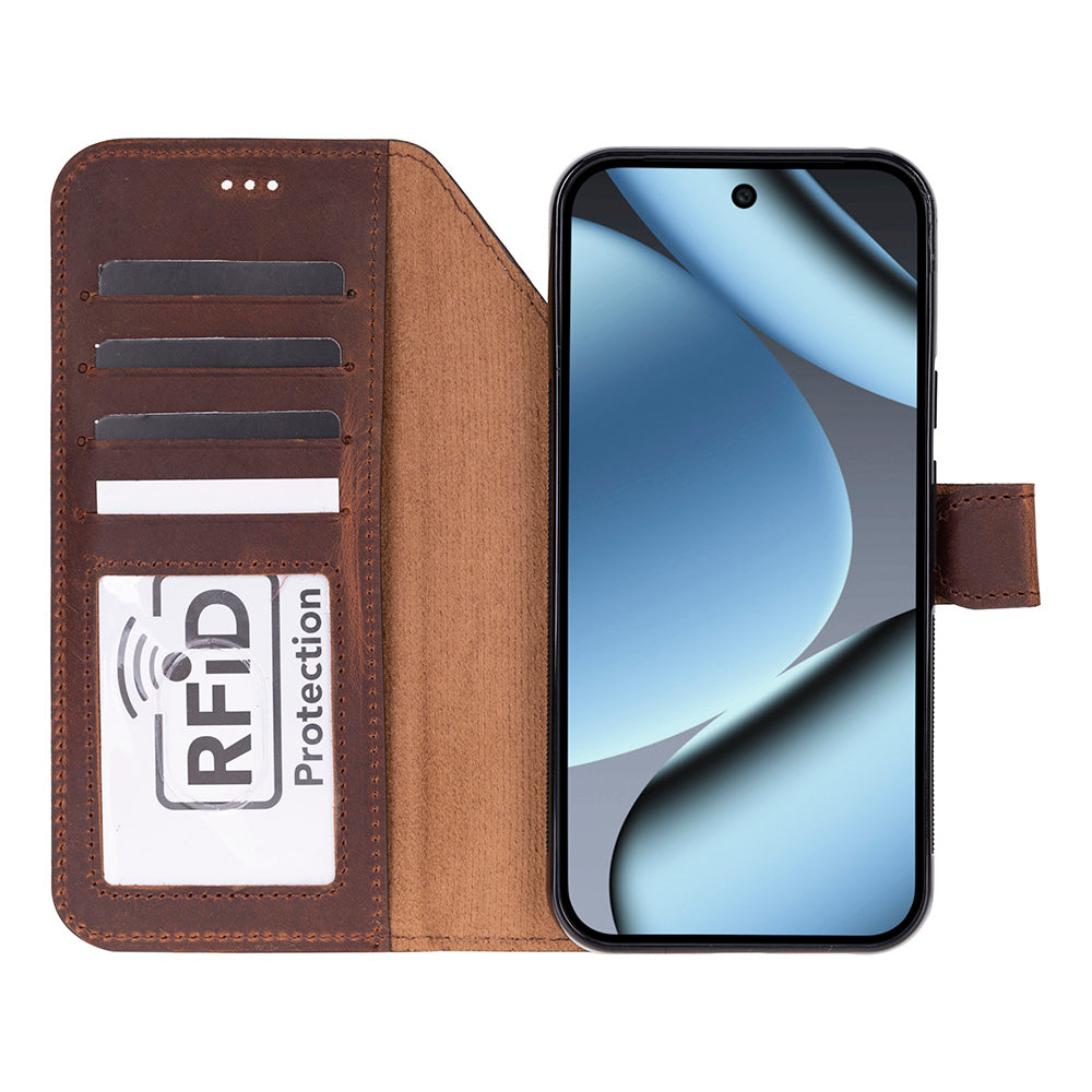 Magic Google Pixel 10 Pro XL Detachable Leather Wallet Case