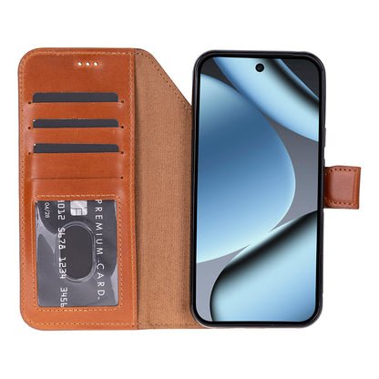 Magic Google Pixel 10 / 10 Pro Detachable Leather Wallet Case