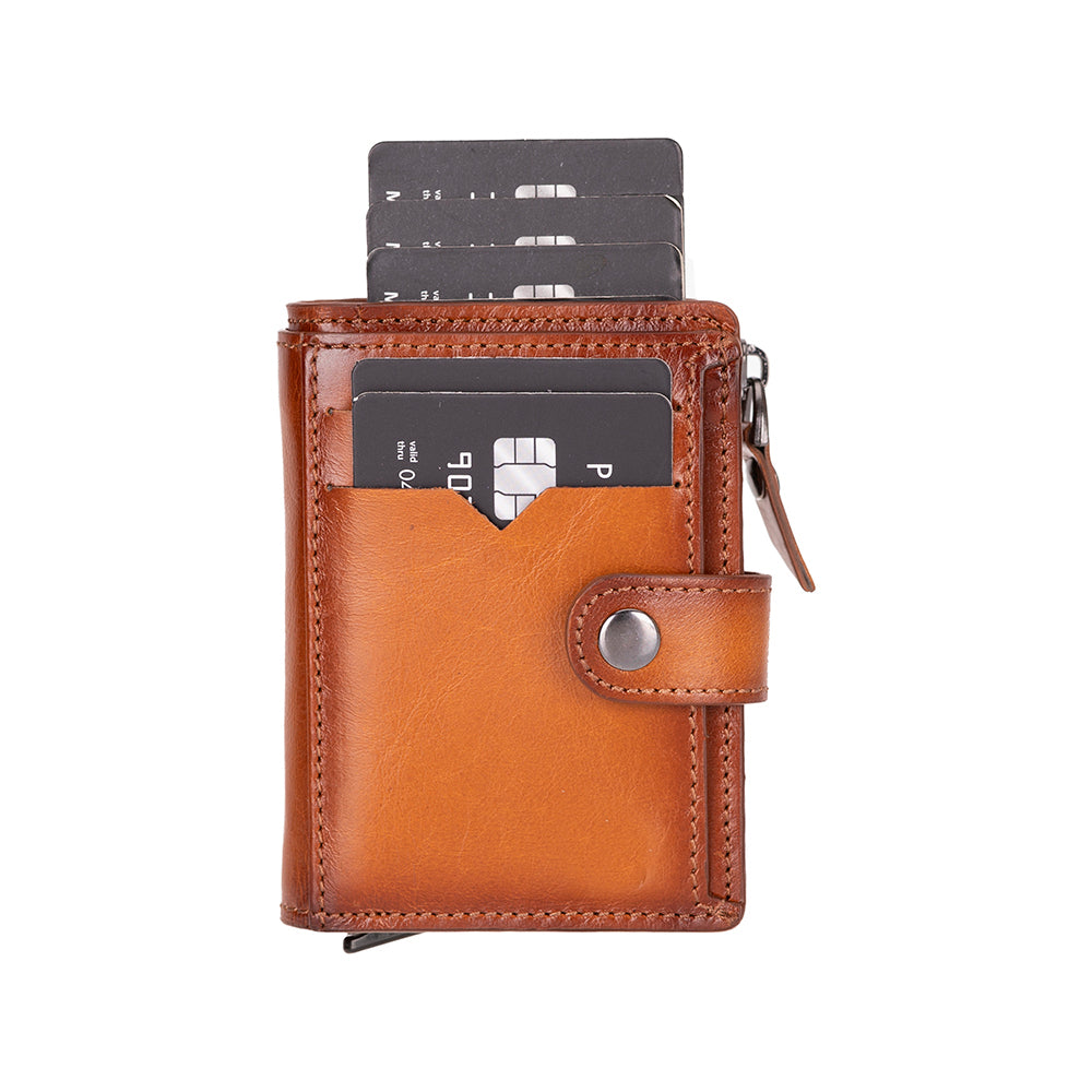 Rodos Pop-up Leather Card Holder