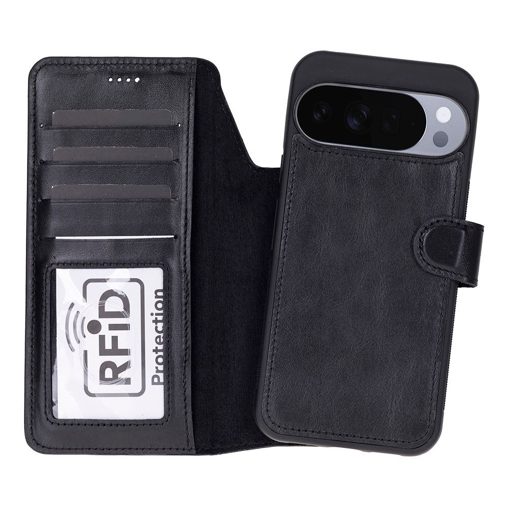 Magic Google Pixel 10 / 10 Pro Detachable Leather Wallet Case
