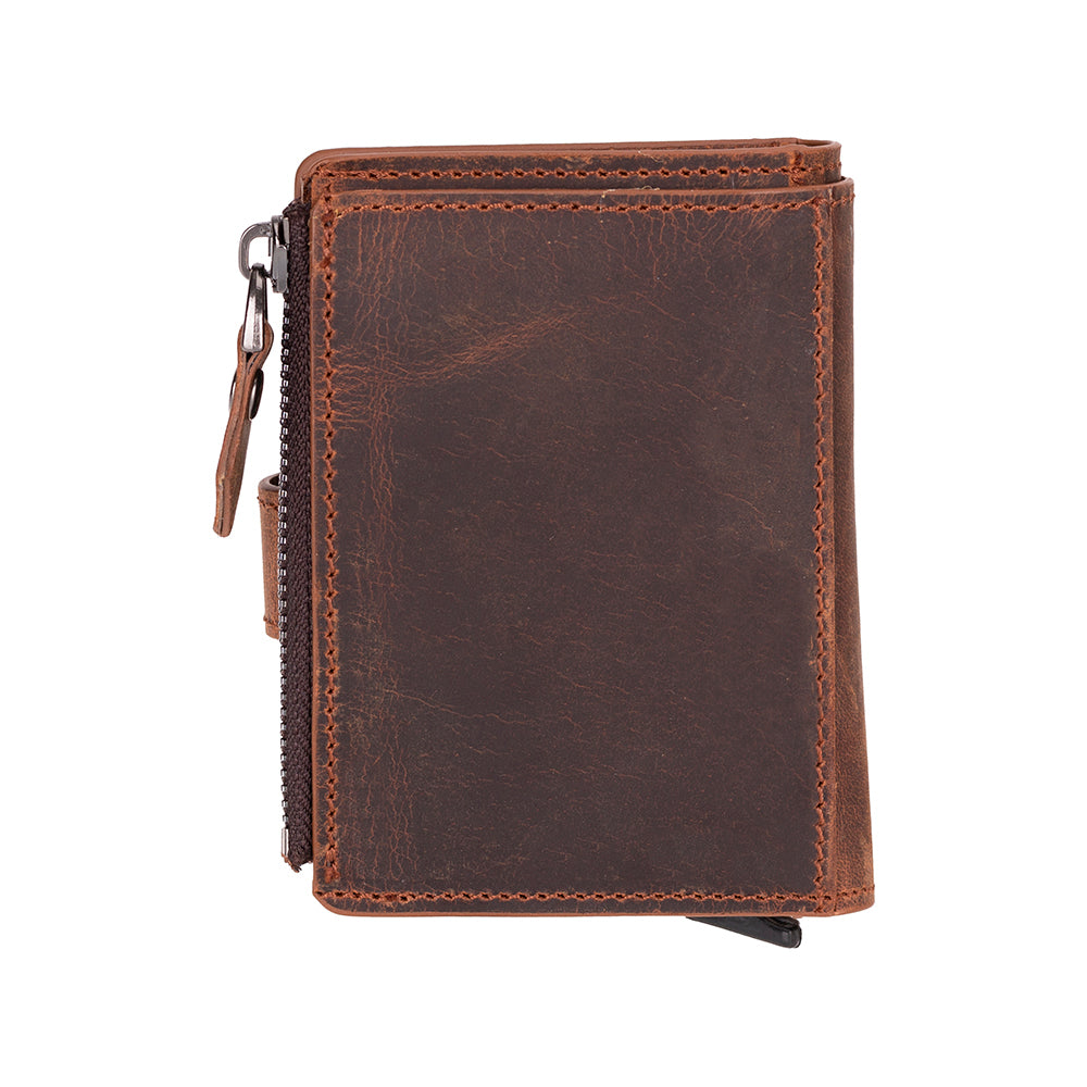 Lumora Leather Pop-up Card Holder