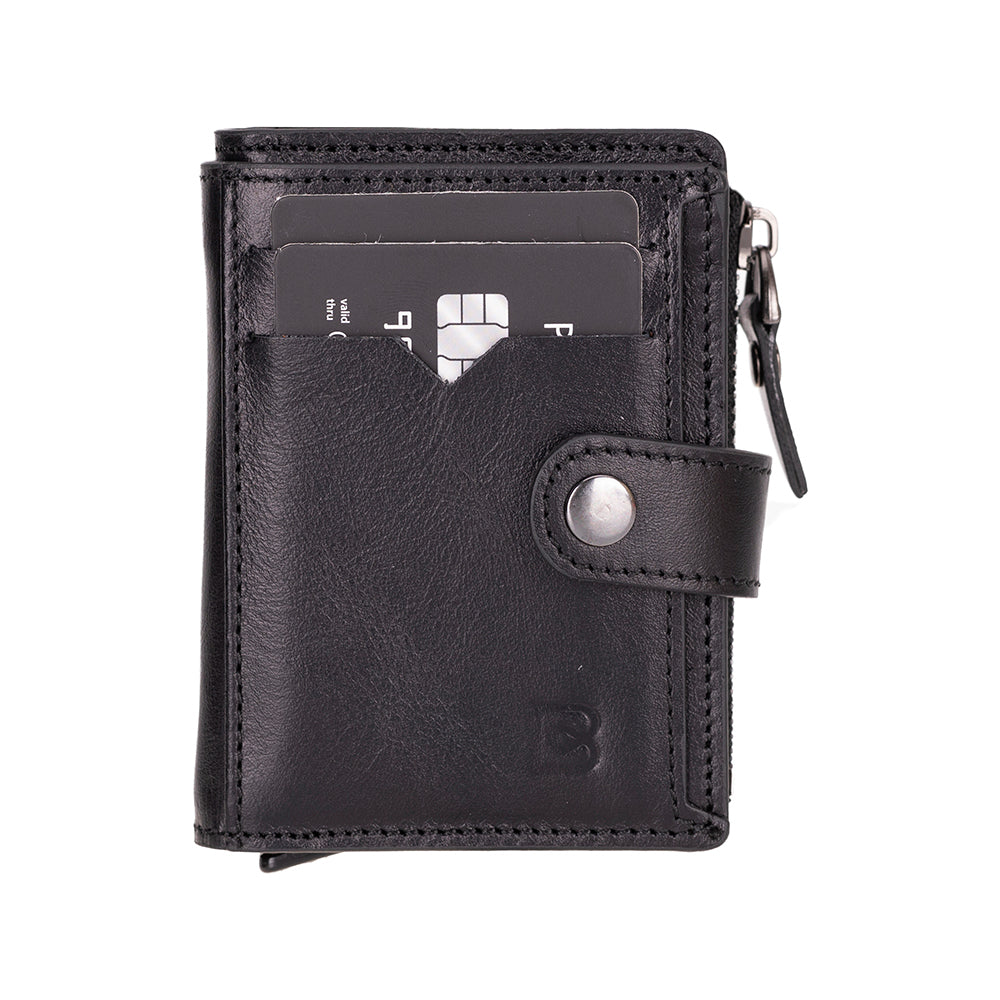 Lumora Leather Pop-up Card Holder