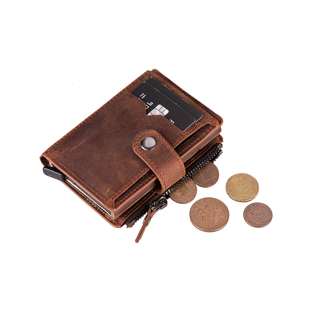 Rodos Pop-up Leather Card Holder