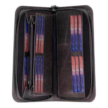 Novarco Leather Clutch Handbag