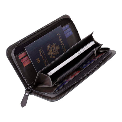 Novarco Leather Clutch Handbag