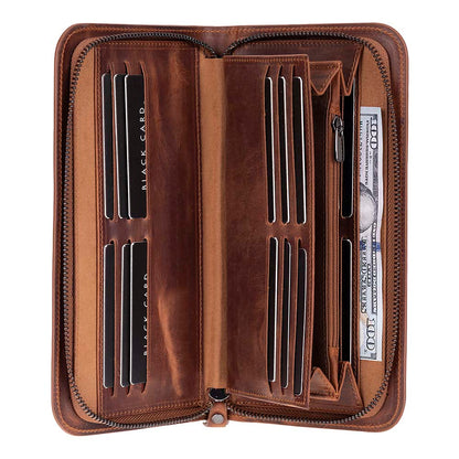 Novarco Leather Clutch Handbag
