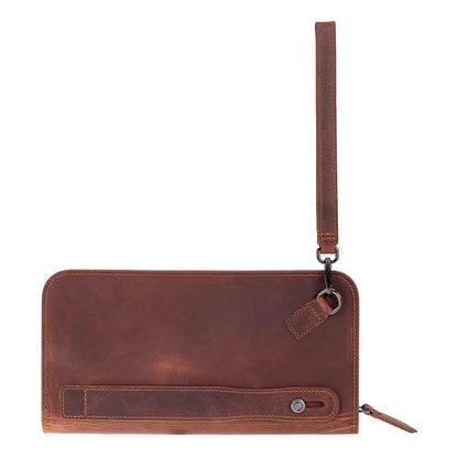 Novarco Leather Clutch Handbag