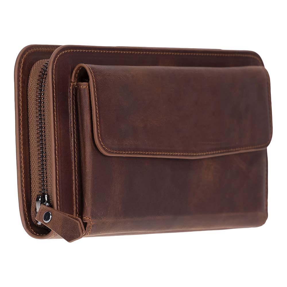 Novarco Leather Clutch Handbag