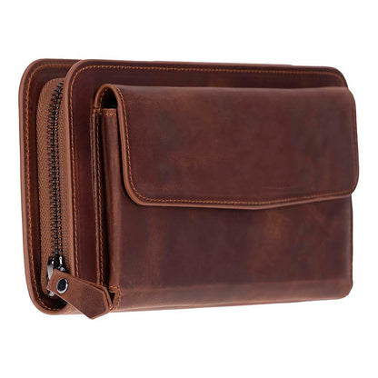 Novarco Leather Clutch Handbag