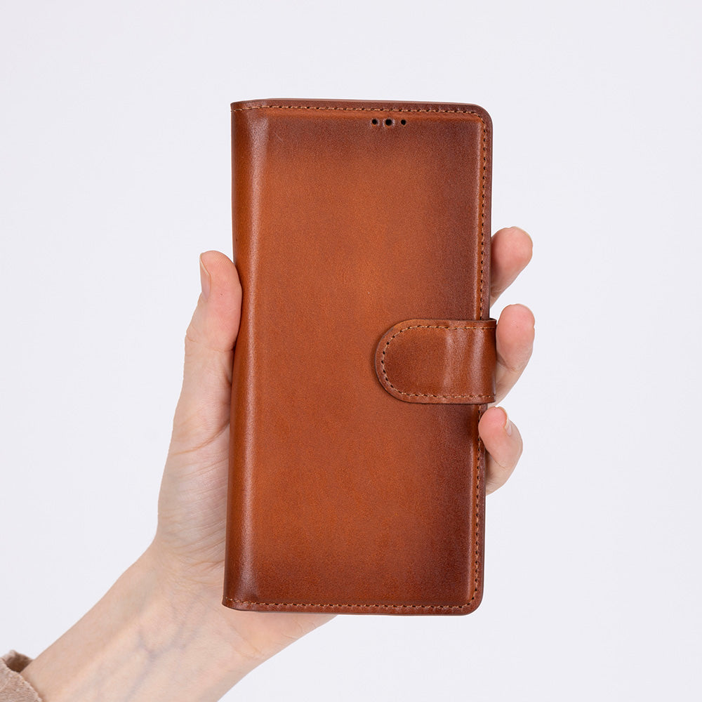 Wallet ID Leather Samsung Galaxy Z Fold 7 Folio Case