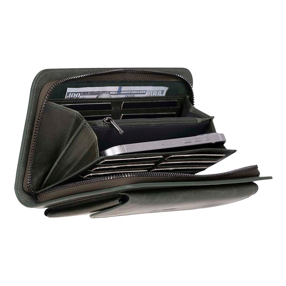 Novarco Leather Clutch Handbag