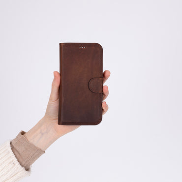 Wallet ID Google Pixel 10 Pro Fold Leather Folio Case