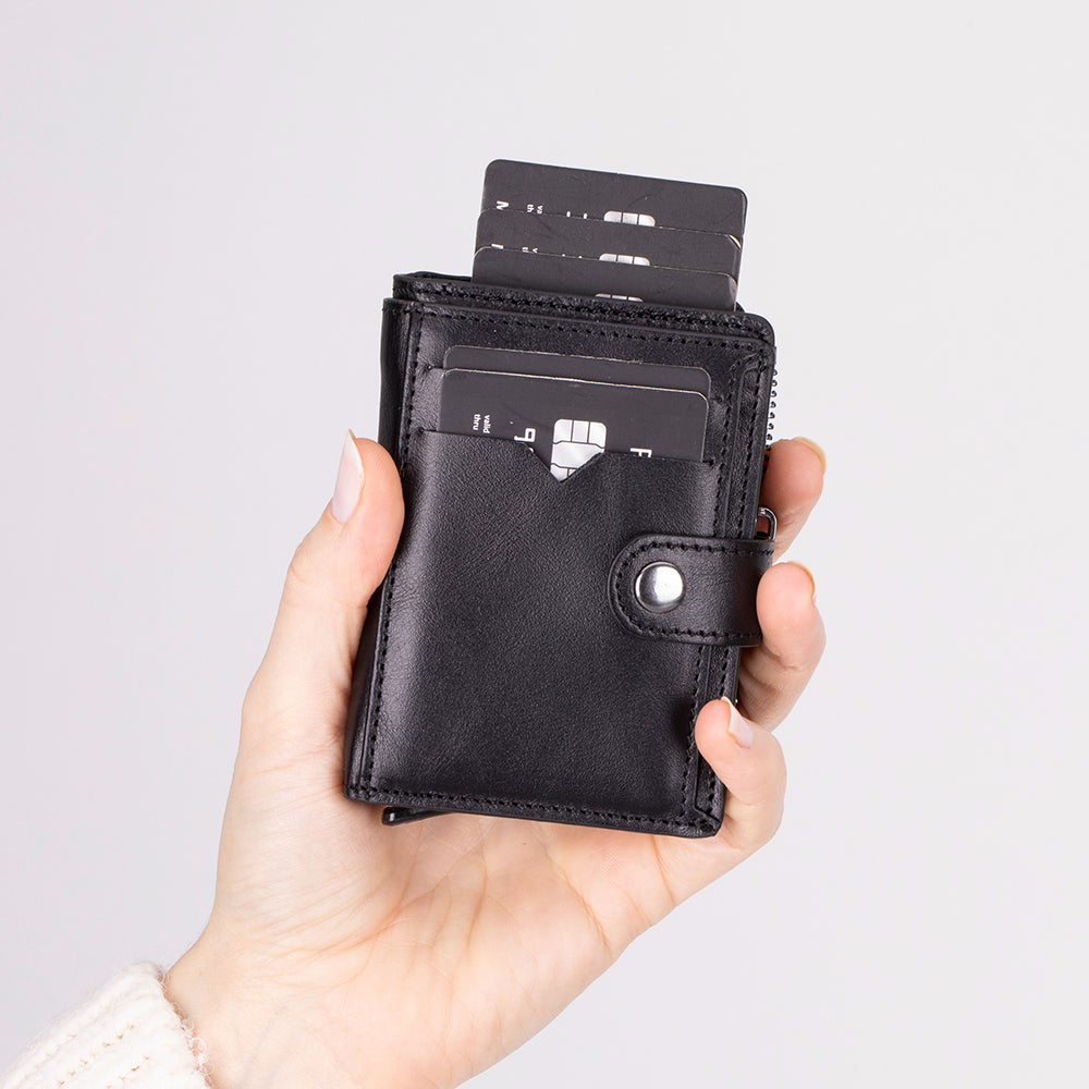 Rodos Pop-up Leather Card Holder