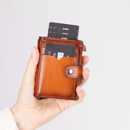 Rodos Pop-up Leather Card Holder