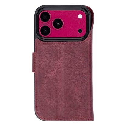 Magic iPhone 18 Pro Max Leather Detachable Wallet Case