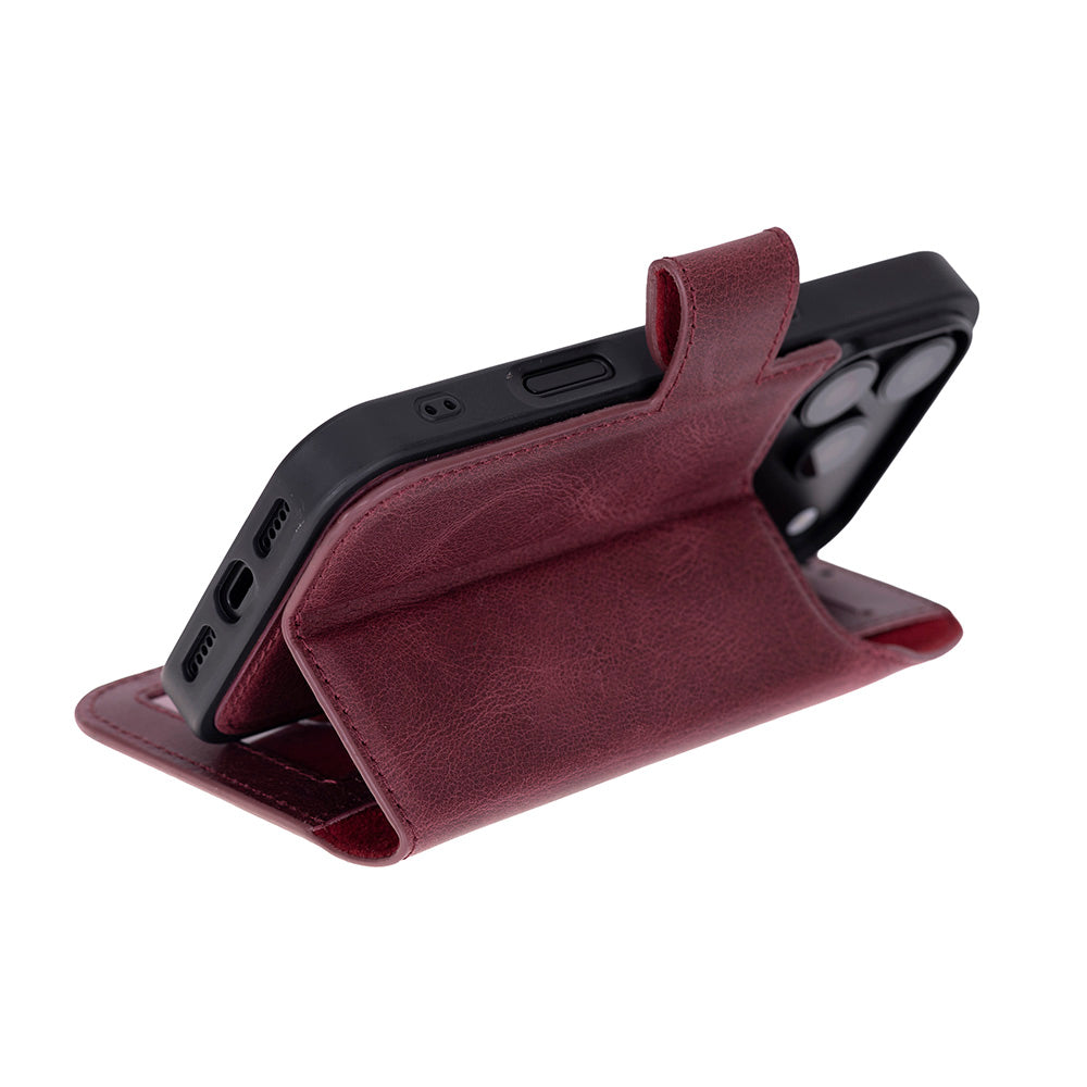 Magic iPhone 18 Pro Max Leather Detachable Wallet Case