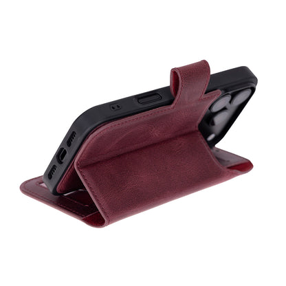 Magic iPhone 18 Pro Max Leather Detachable Wallet Case