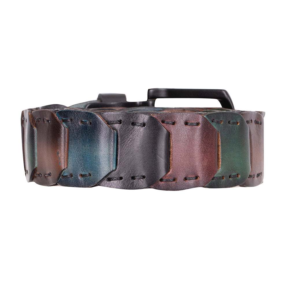 Eclipso Braided Leather Men's Belt