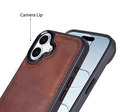 Magic iPhone 17 Detachable Leather Wallet Case