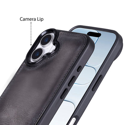 Magic iPhone 17 Detachable Leather Wallet Case