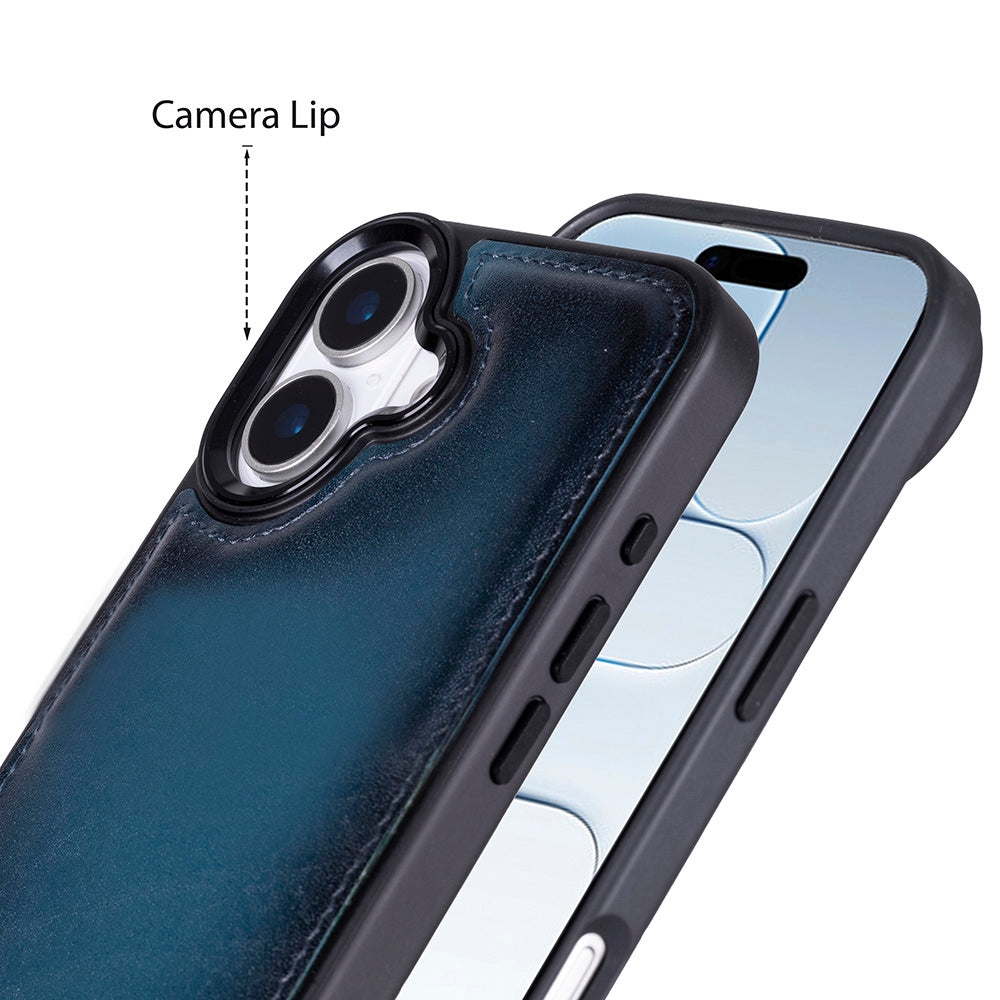Magic iPhone 17 Detachable Leather Wallet Case