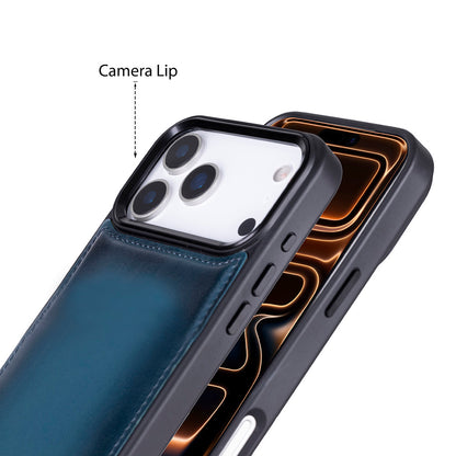 Magic iPhone 17 Pro Max Detachable Leather Wallet Case