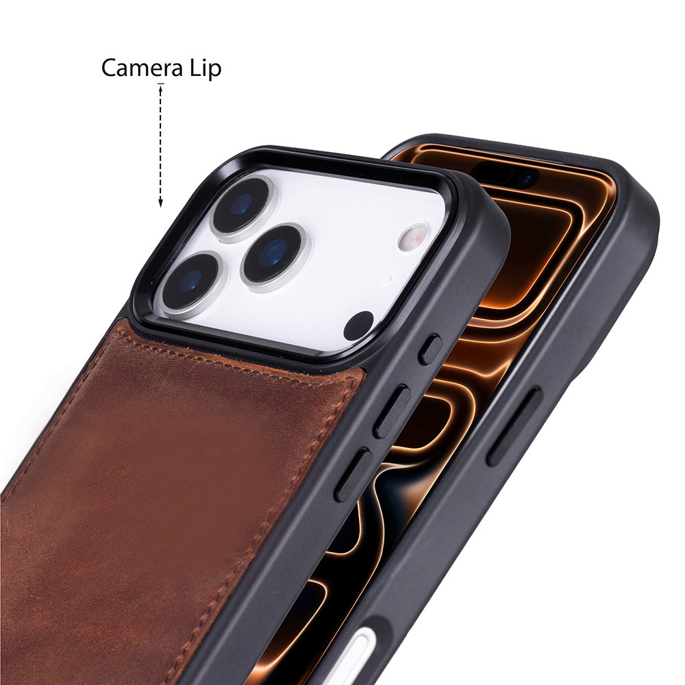 Magic iPhone 17 Pro Detachable Leather Wallet Case
