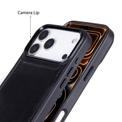 Magic iPhone 17 Pro Detachable Leather Wallet Case
