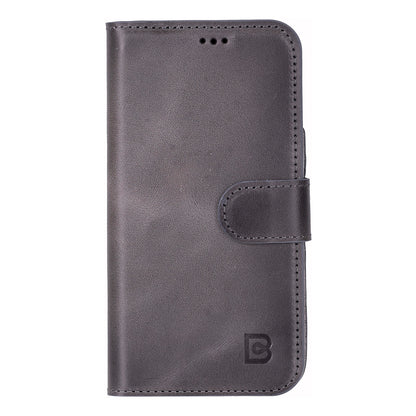 Magic iPhone 17 Detachable Leather Wallet Case