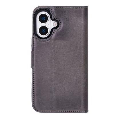 Magic iPhone 17 Detachable Leather Wallet Case