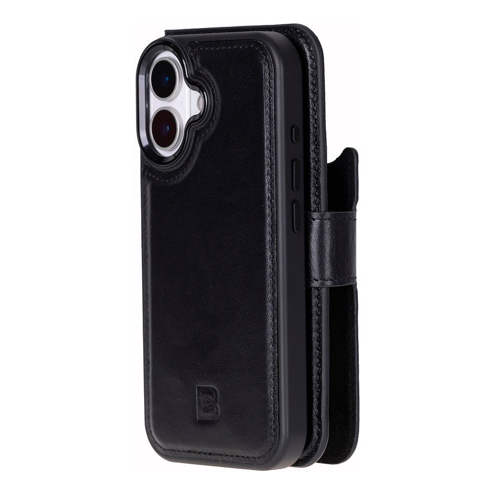 Magic iPhone 17 Detachable Leather Wallet Case