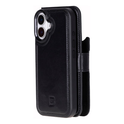 Magic iPhone 17 Detachable Leather Wallet Case