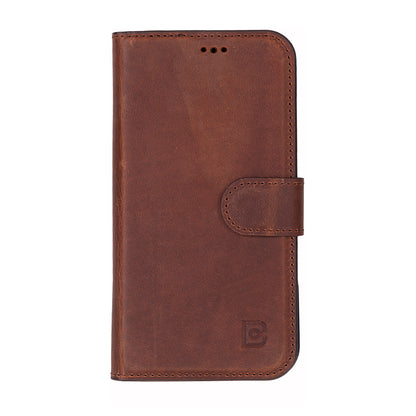 Magic iPhone 17 Detachable Leather Wallet Case