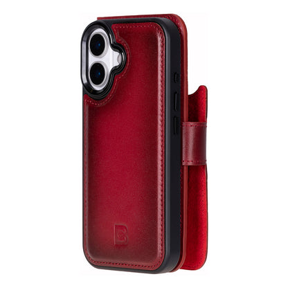 Magic iPhone 17 Detachable Leather Wallet Case