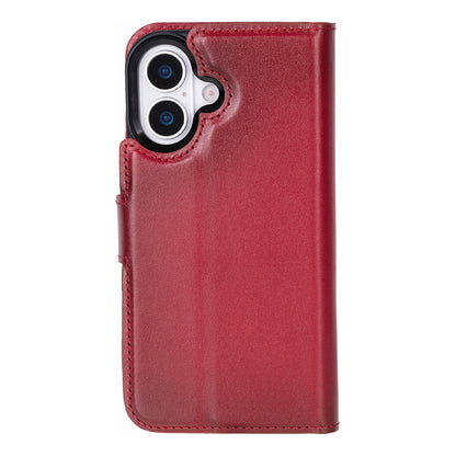 Magic iPhone 17 Detachable Leather Wallet Case
