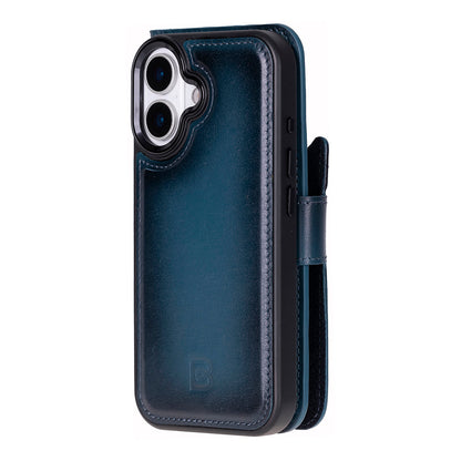 Magic iPhone 17 Detachable Leather Wallet Case