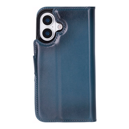 Magic iPhone 17 Detachable Leather Wallet Case