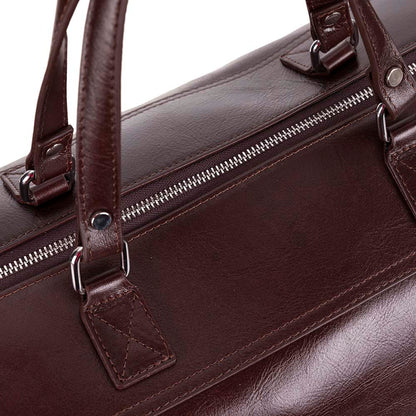 Marcovio Leather Travel Bag