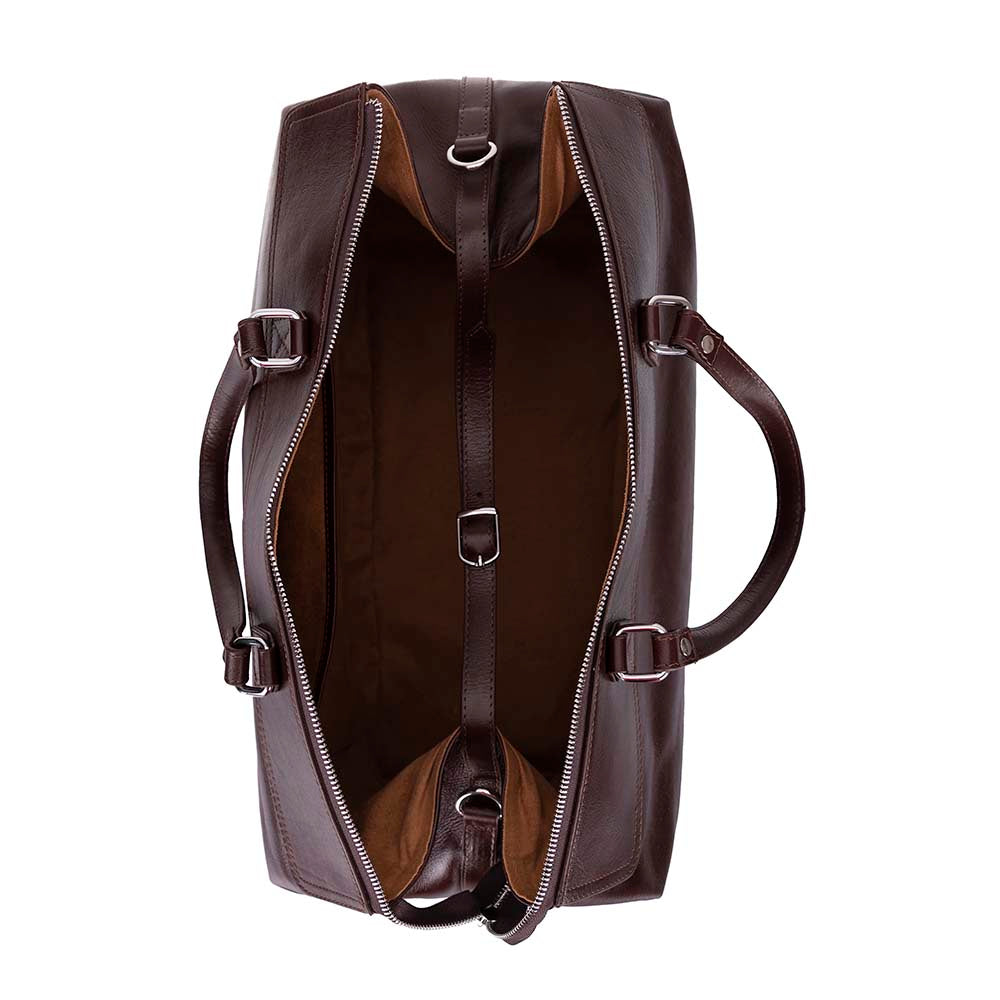 Marcovio Leather Travel Bag