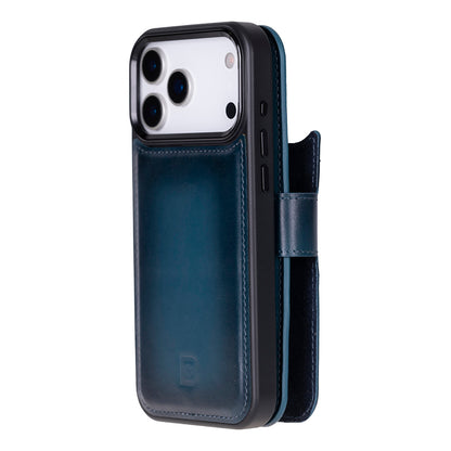 Magic iPhone 17 Pro Detachable Leather Wallet Case