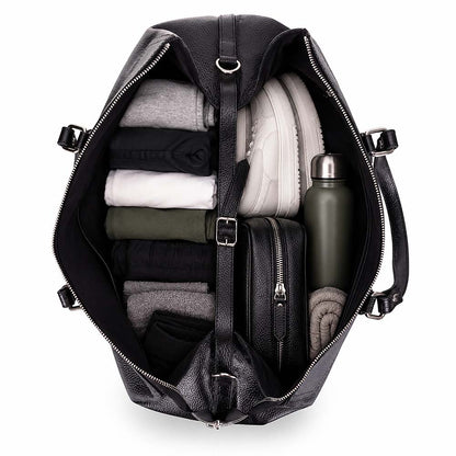 Marcovio Leather Travel Bag