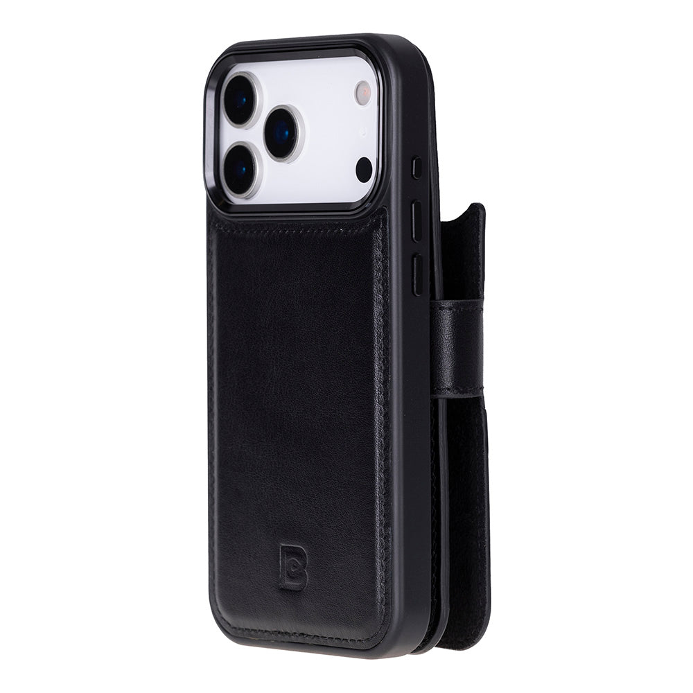 Magic iPhone 17 Pro Detachable Leather Wallet Case
