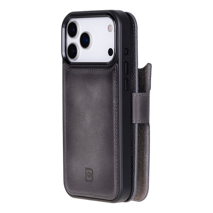 Magic iPhone 17 Pro Detachable Leather Wallet Case