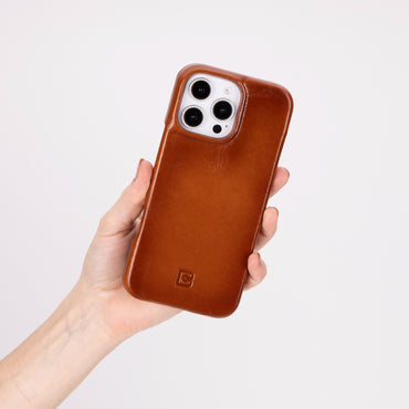 F360 iPhone 16 Pro Leather Case