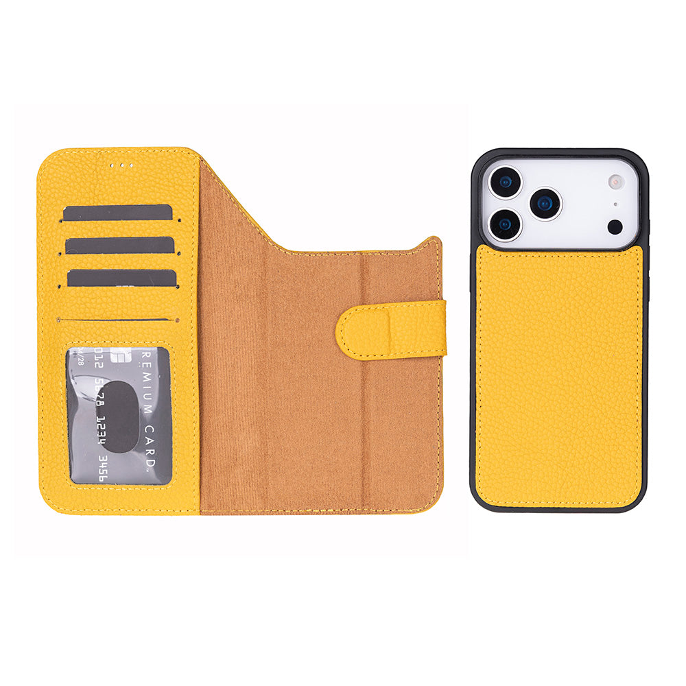 Magic iPhone 18 Pro Max Leather Detachable Wallet Case