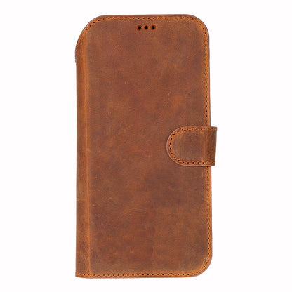 Magic iPhone 17 Pro Max Leather Detachable Wallet Case