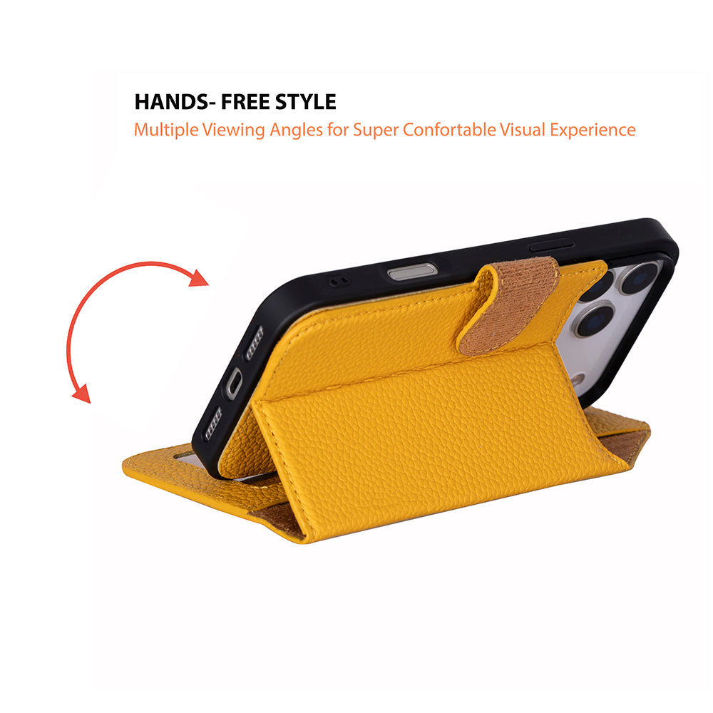 Magic iPhone 18 Pro Max Leather Detachable Wallet Case