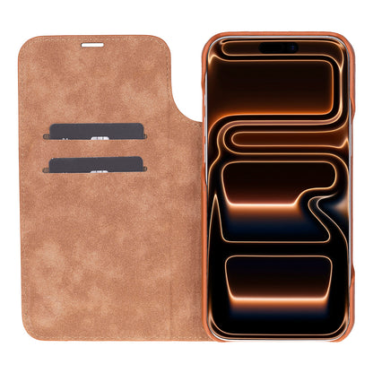Sonat Leather iPhone 17 Pro Max Folio Case