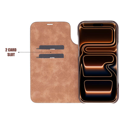 Sonat Leather iPhone 17 Pro Folio Case