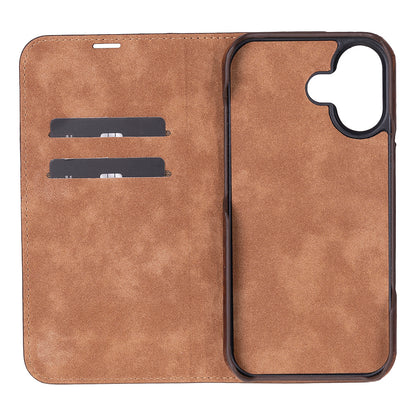 Sonat Leather iPhone 17 Folio Case